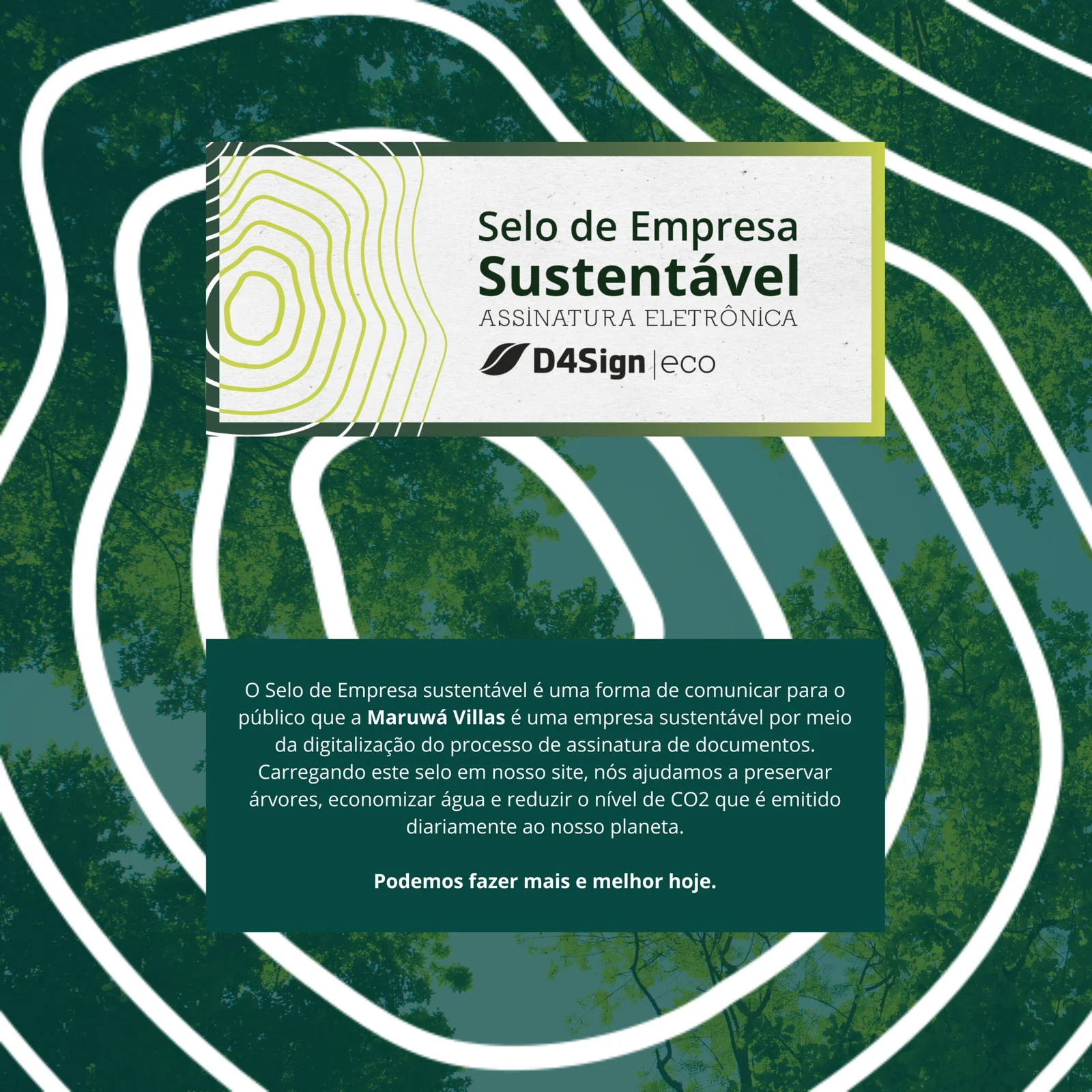 Selo Empresa Sustentável